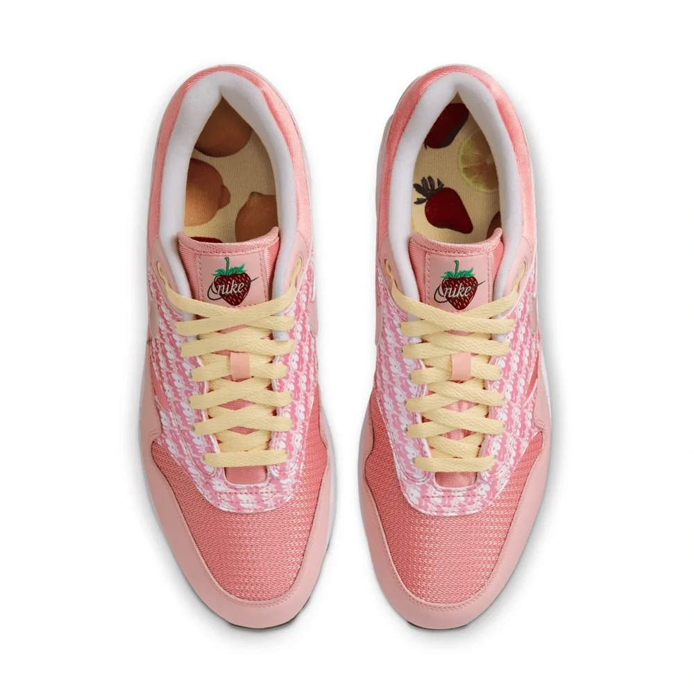 Nike Women's Air Max 1 Strawberry Lemonade (Women’s 6.5) - Picture 3 of 4